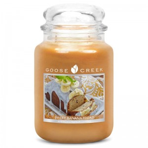 Goose Creek Candle Company Essential Series Sweet Banana Bread Scent Jar Candle GCCC1062